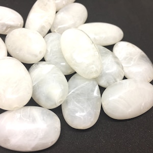 White Beads, The Beach Collection, 32mm Oval Beads, Big Acrylic beads, Big Beads, Bangle Beads, Wire Bangle, Beaded Jewelry
