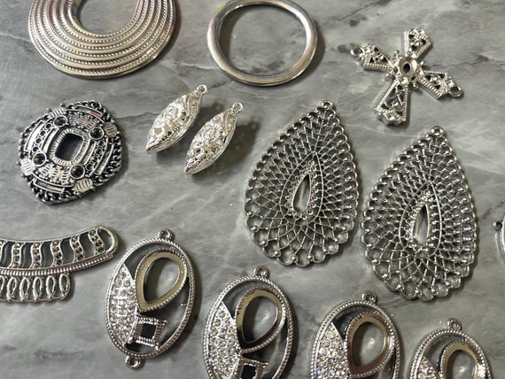 Mandala Crafts Jewelry Glue on Bails for Pendants Pendant Bails