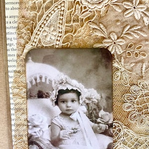 Antique lace collection. One of a kind antique lace pack for sewers and scrapbookers.