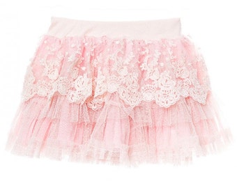 Tutu . lace tutu. Girls lace skirt. flower girl skirt . lace petti skirt. baby girl tutu. toddler lace tutu. toddler skirt. Tinkerbelle .