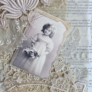 Antique Lace Collection. One of a kind antique lace pack for sewing crafts , scrapbooking , journals, Victorian crafts and all projects