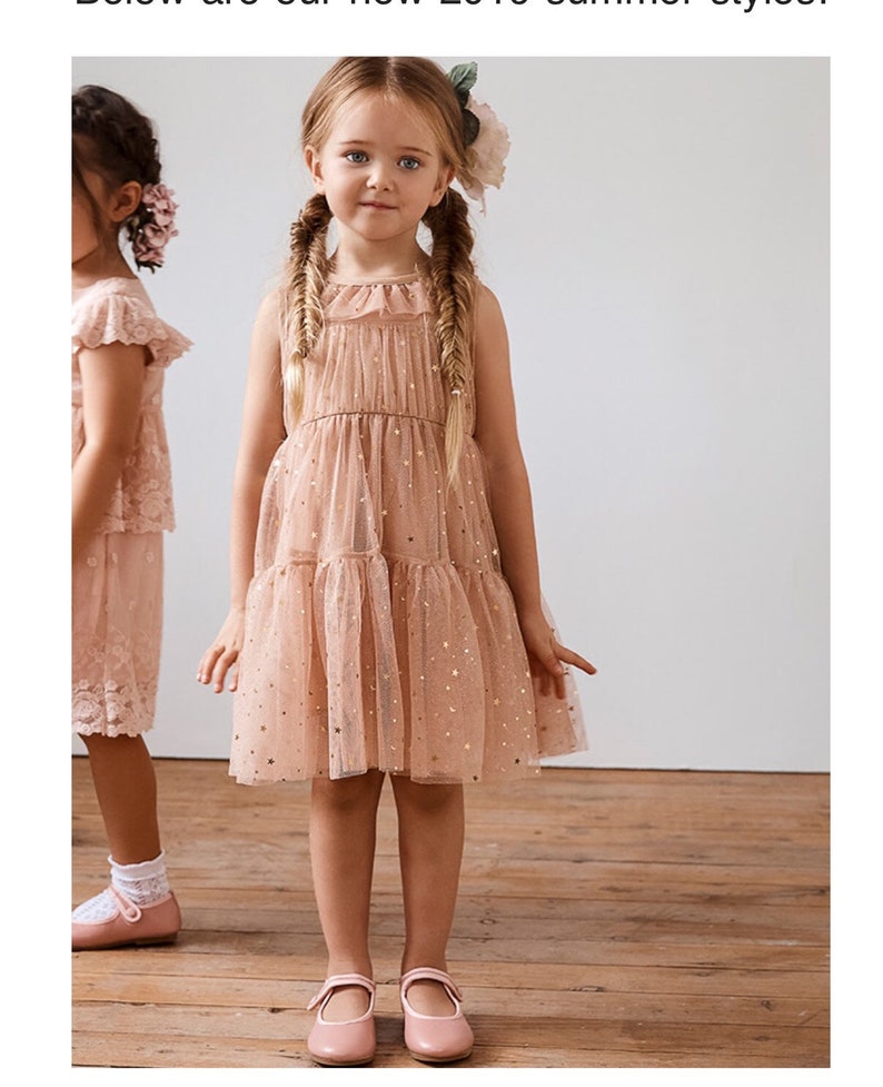 Tulle Toddler Dress . Childrens Dress. Girls Party Dress Pink Etsy
