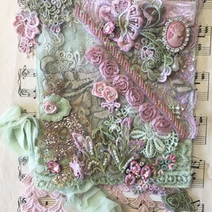 Embellishment pack . Marie Antoinette embellish collection . Laces and trims collection