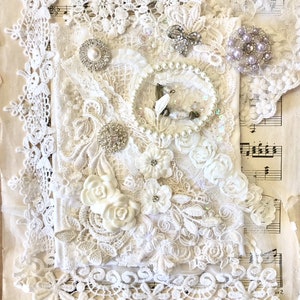 pacote de enfeites para casamento. tesouros e enfeites para noivas. embeleze e adorne com renda.