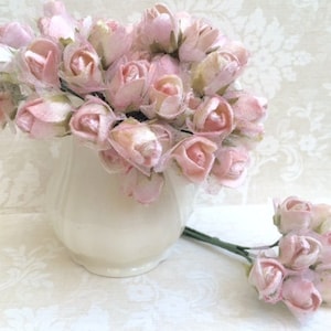 millinery flower. millinery. flower crown. millinery supply. vintage millinery. vintage millinery flowers. velvet rosebud posy. velvet rose