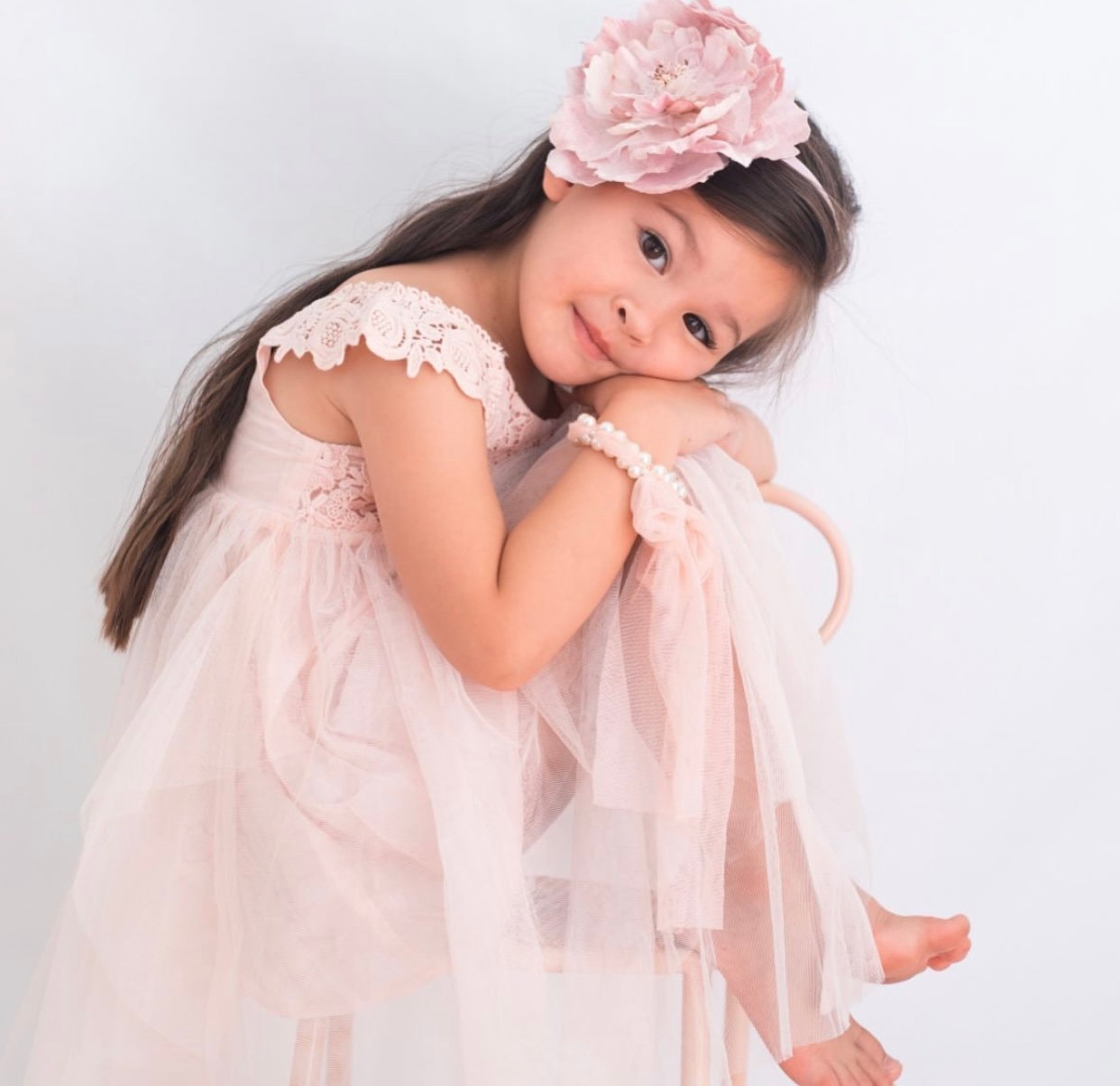 トリートユアセルフBallet docking tulle dress Aurora Tulle Ballet Dress. Little Girls Dress. Tulle Dress