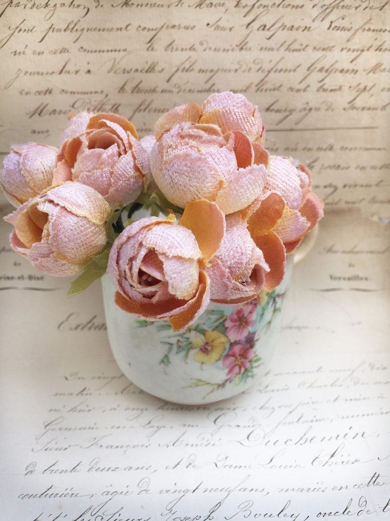 Velvet Flowers . Vintage Millinery . Millinery Supply . Velvet Etsy