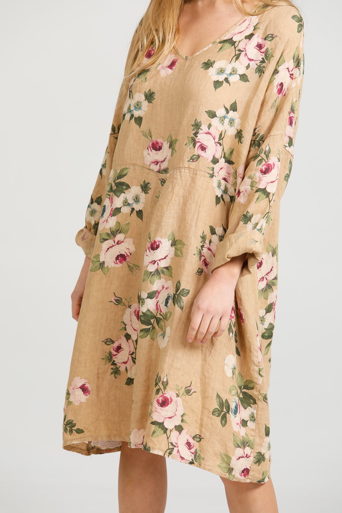 flower chiffon dress Adrianna Papell One Shoulder Gown Women's Black/Blush Multi : 6 fs b Locally Sourced garden parties Linen Maxi Dress Sewing Color:BDS2239