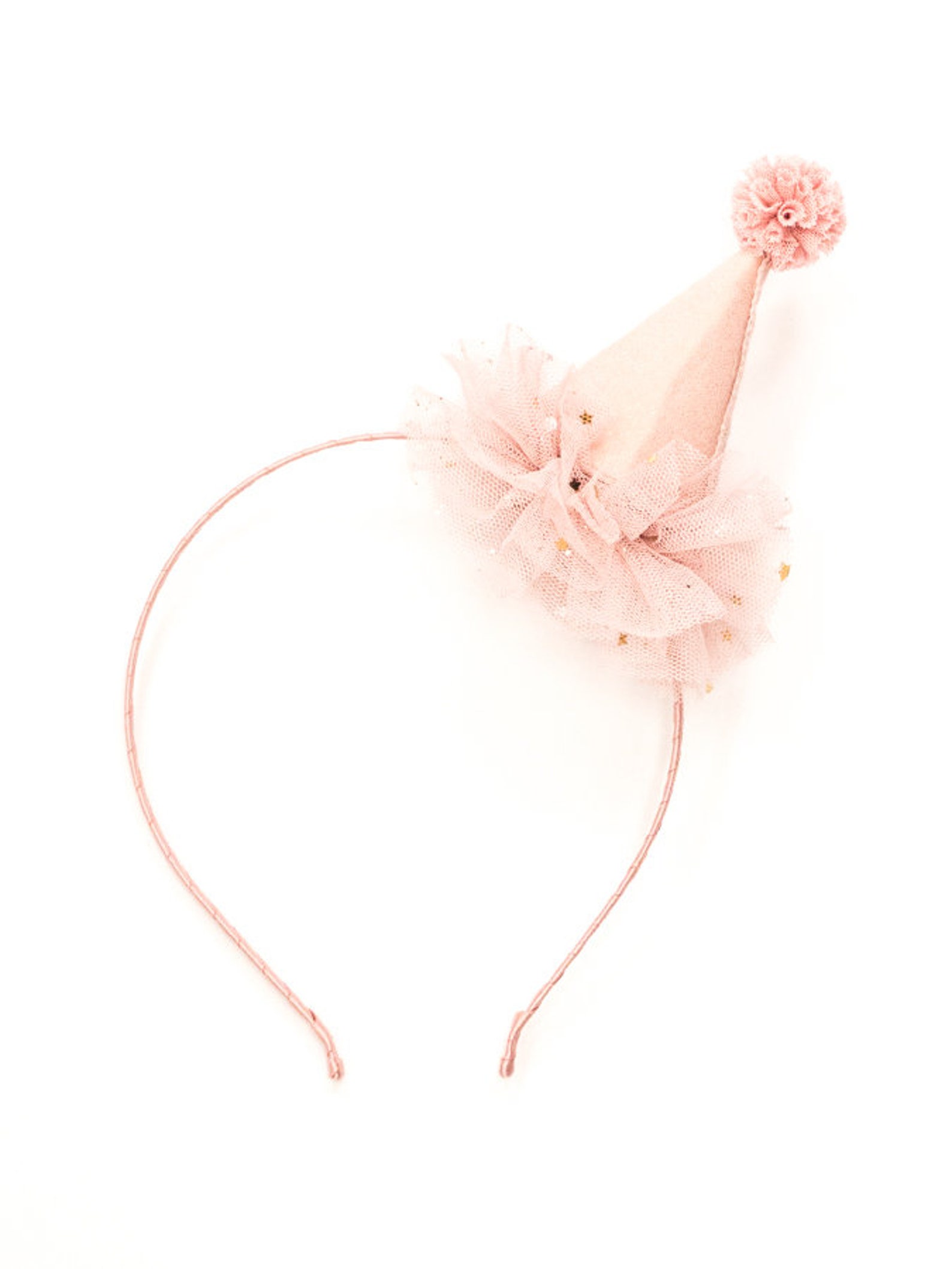 Party Hat Headband . First Birthday Headband . Tulle and Stars Etsy