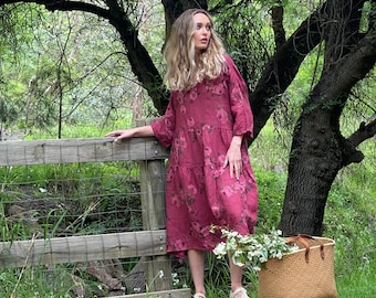 long sleeve formal dress for women Red Long Sleeve Lace Prom Dress V-Neck With Slit main image 0