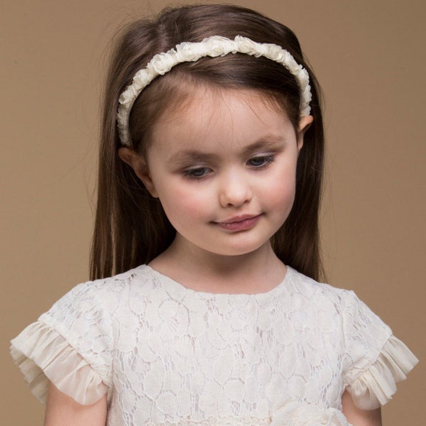 Flower Girl Headband Etsy Australia