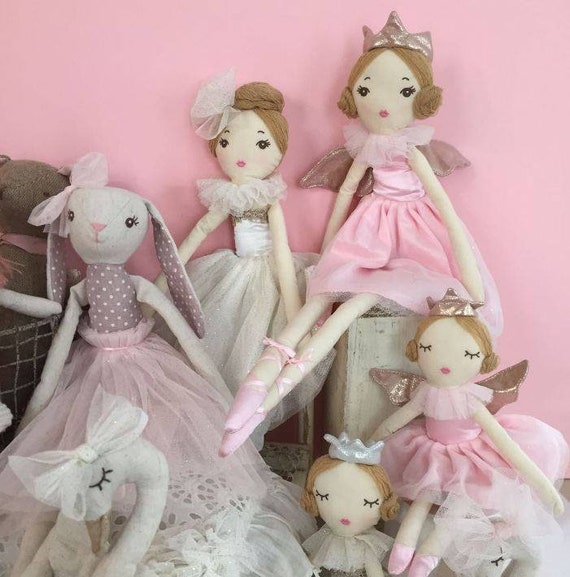 Princess Fairy Rosebud. fairy doll. princess doll. soft doll ...