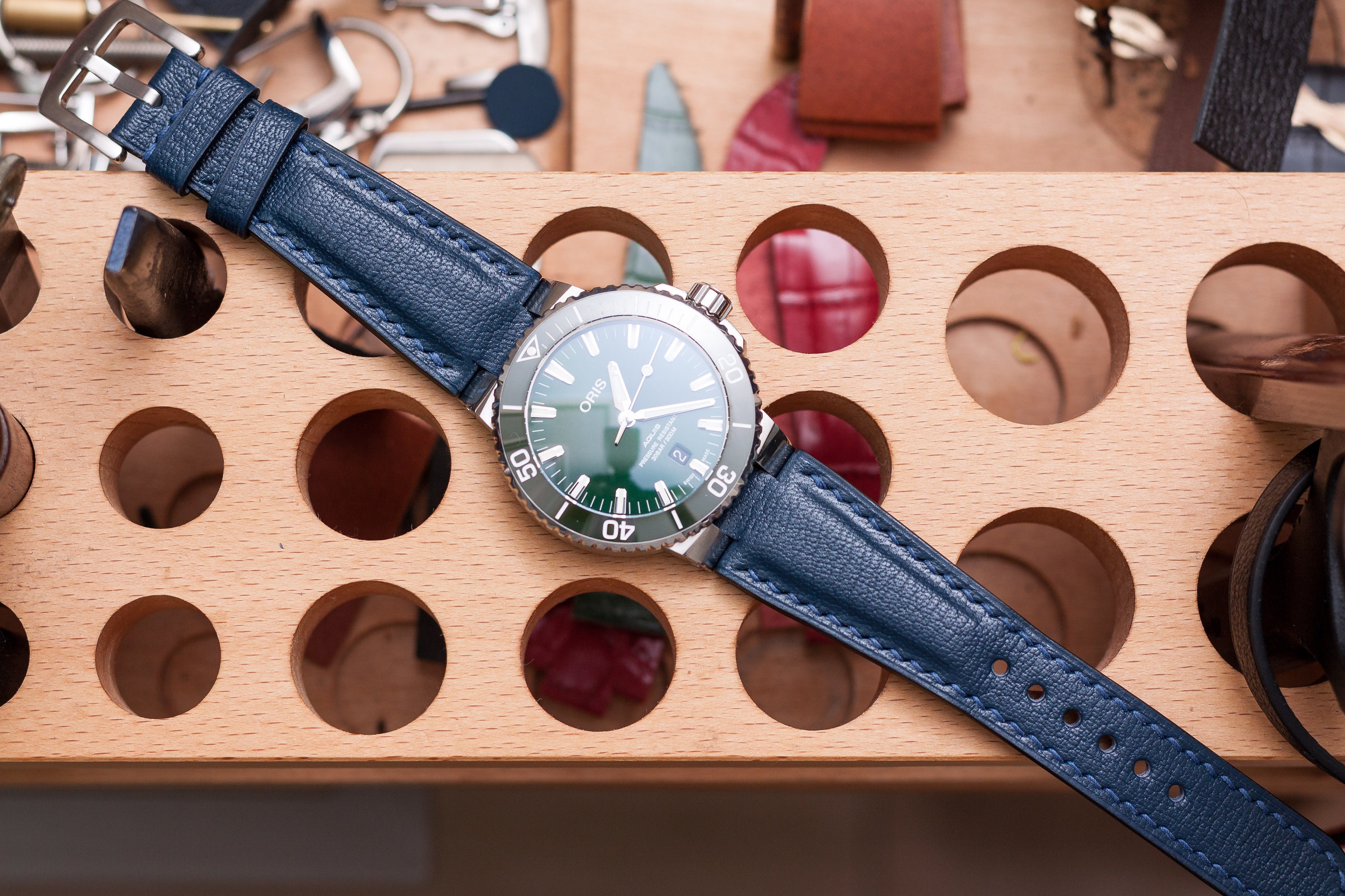 oris aquis watch band