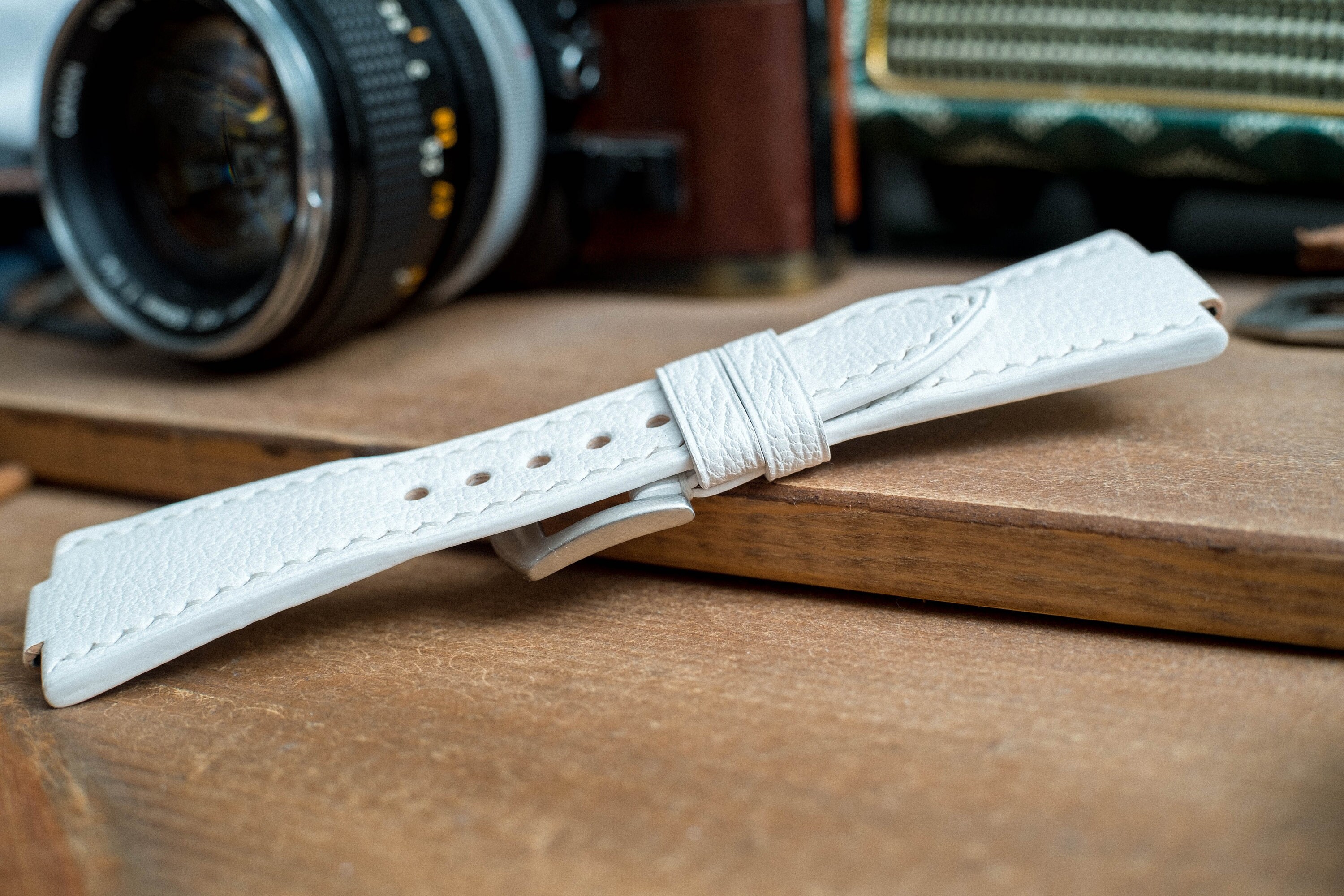 PRX Compatible Made to Order Leather Strap, White Leather - Etsy