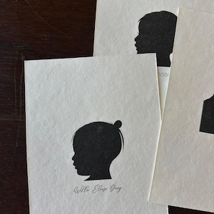 Custom Silhouette Digital Copy || a timeless heirloom