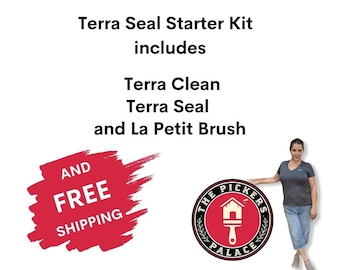 Terra Paint Essentials : The Terra Kit includes everything you need for your Terra Paint! Just add paint. FREE SHIPPING too!