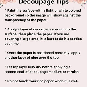 A4 Vintage Wallpaper Decoupage Paper R2097 image 2