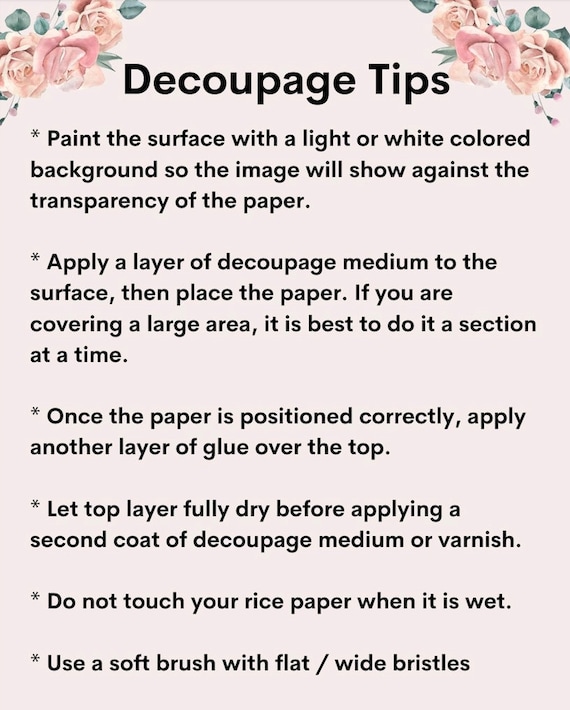 How to Do Decoupage With Paint Tips for Stunning Results