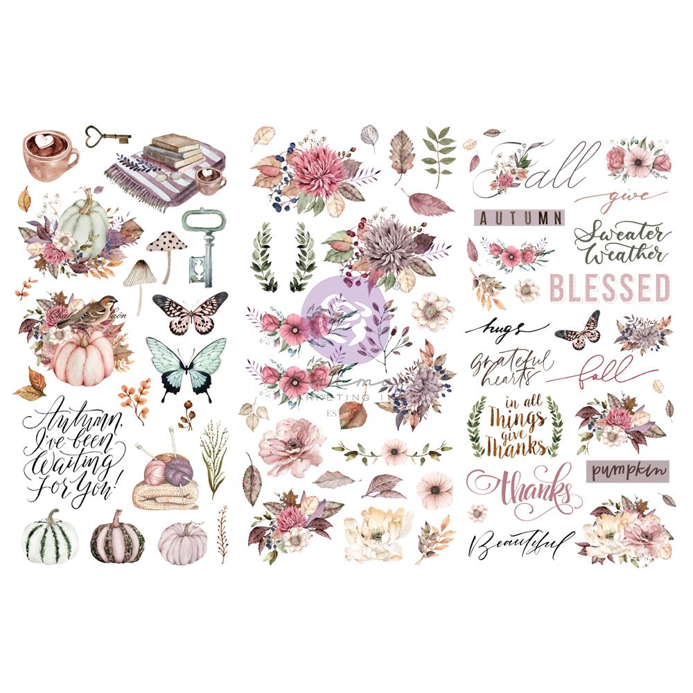 Hello Pink Autumn Collection Rub On Furniture Transfer from Redesign …