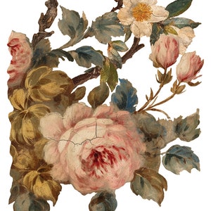 IOD Joie Des Roses Rub On Transfer, FREE SHIPPING, 8 pages, 12 x16 book image 9