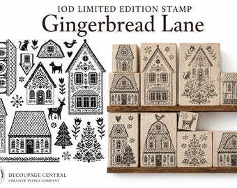 IOD LIMITED EDITION Gingerbread Lane 12x12