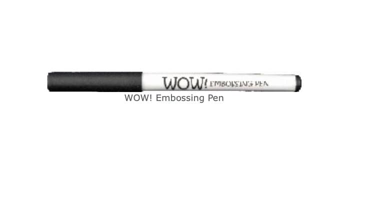 WOW Embossing PEN for Use With WOW Embossing Powders, Emboss Fine Details,  Drawings , and Art. 