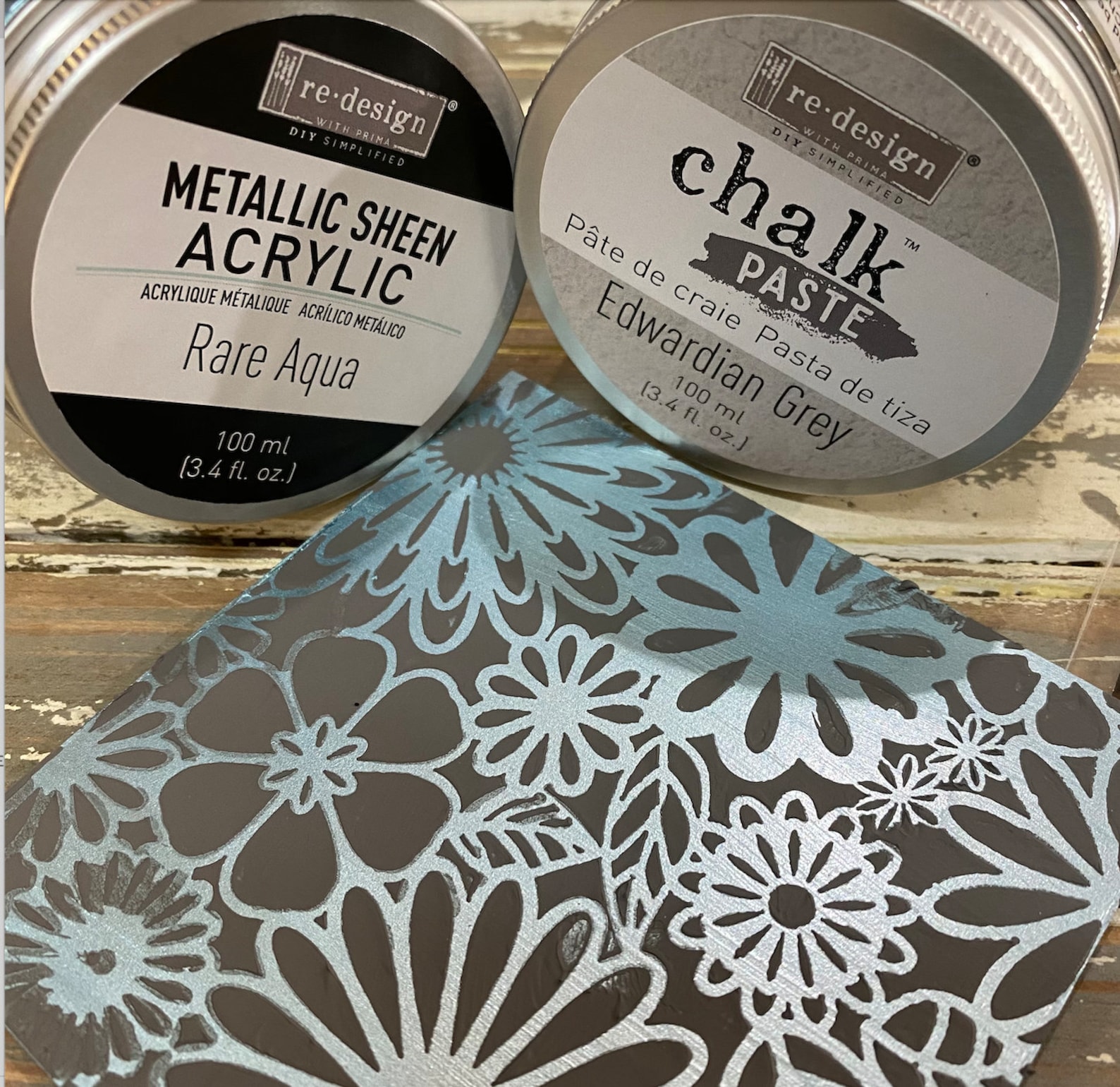 1 X 1 Claybord Art Tiles Canvas Etsy