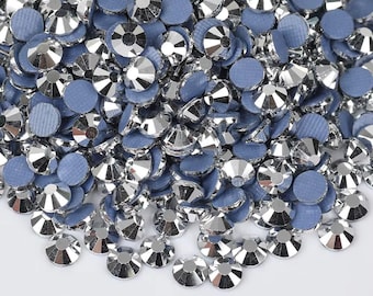 SS30 Hotfix Large Crystal Rhinestones "Silver Hematite" | 288 pieces