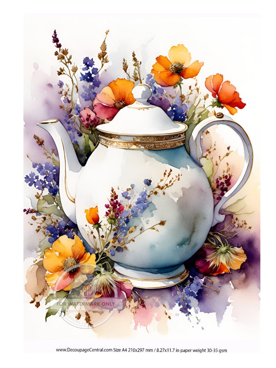 Digital Download: Teapot , Digital Download in PNG Print, - Etsy