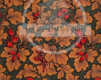 A4 Autumn Orchard Blossom Decoupage Rice Paper, DC857