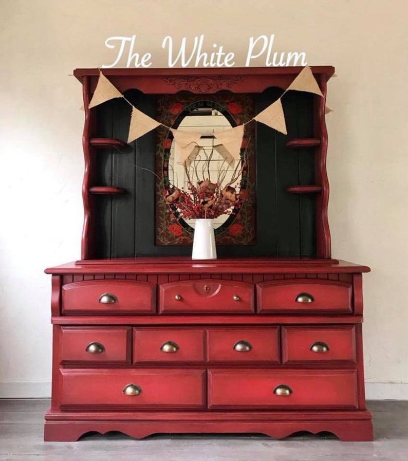 Dixie Belle Rustic Red Furniture Paint Paint Chalk Etsy
