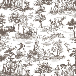 IOD English Toile Rub On Transfer, FREE SHIPPING, 8 pages, 12 x16 book Rare and Retired image 3