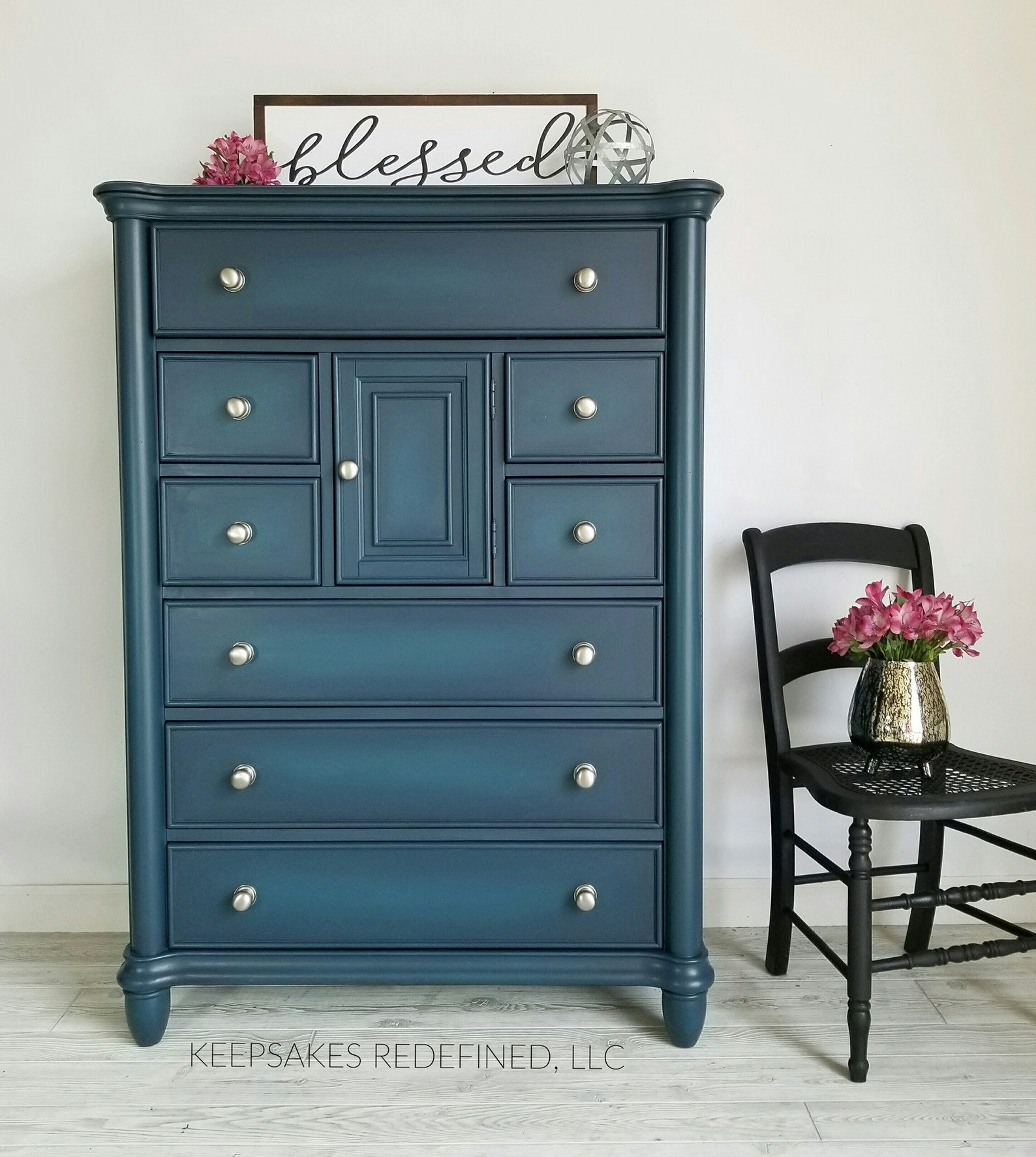 Dixie Belle Antebellum Blue Chalk Paint Furniture Paint Etsy