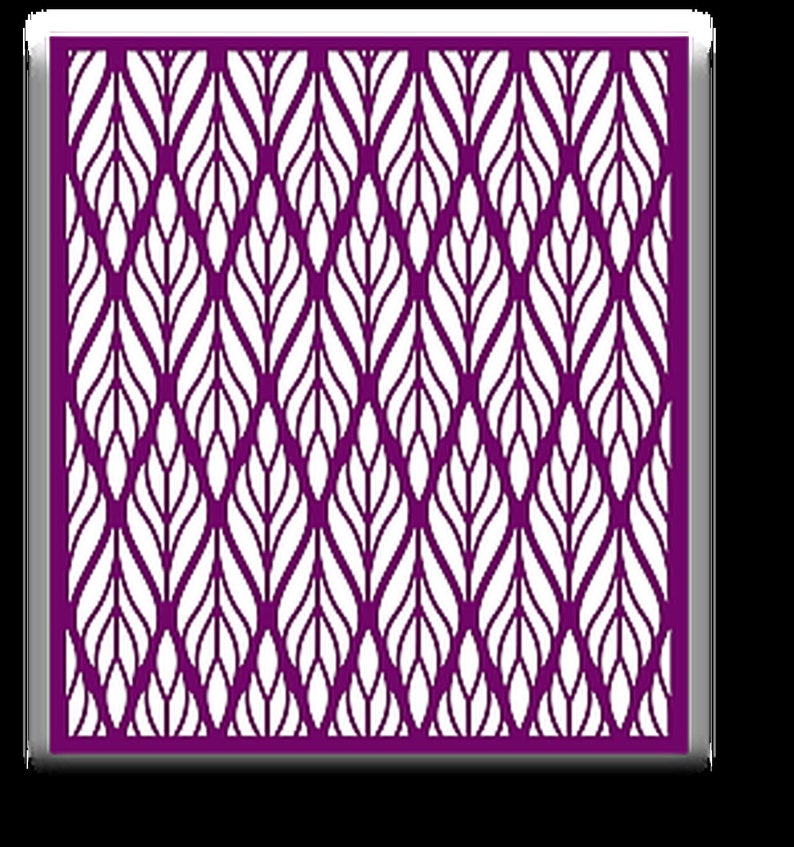 3 sheets of designs with applicator New Dixie Belle Silk Screened Stencils reusable stencils BOTANICAL COLLECTION free shipping