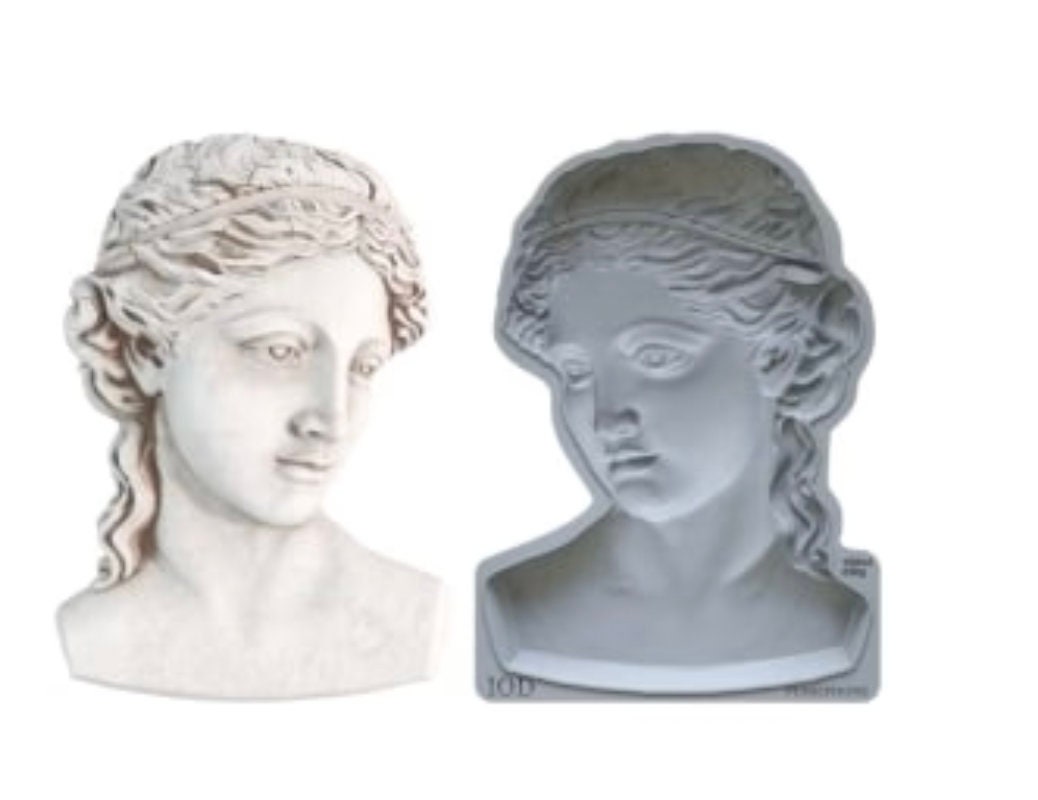 IOD Persephone  Silicone Mold  6"x10" for clay , resin, crafts, and food products