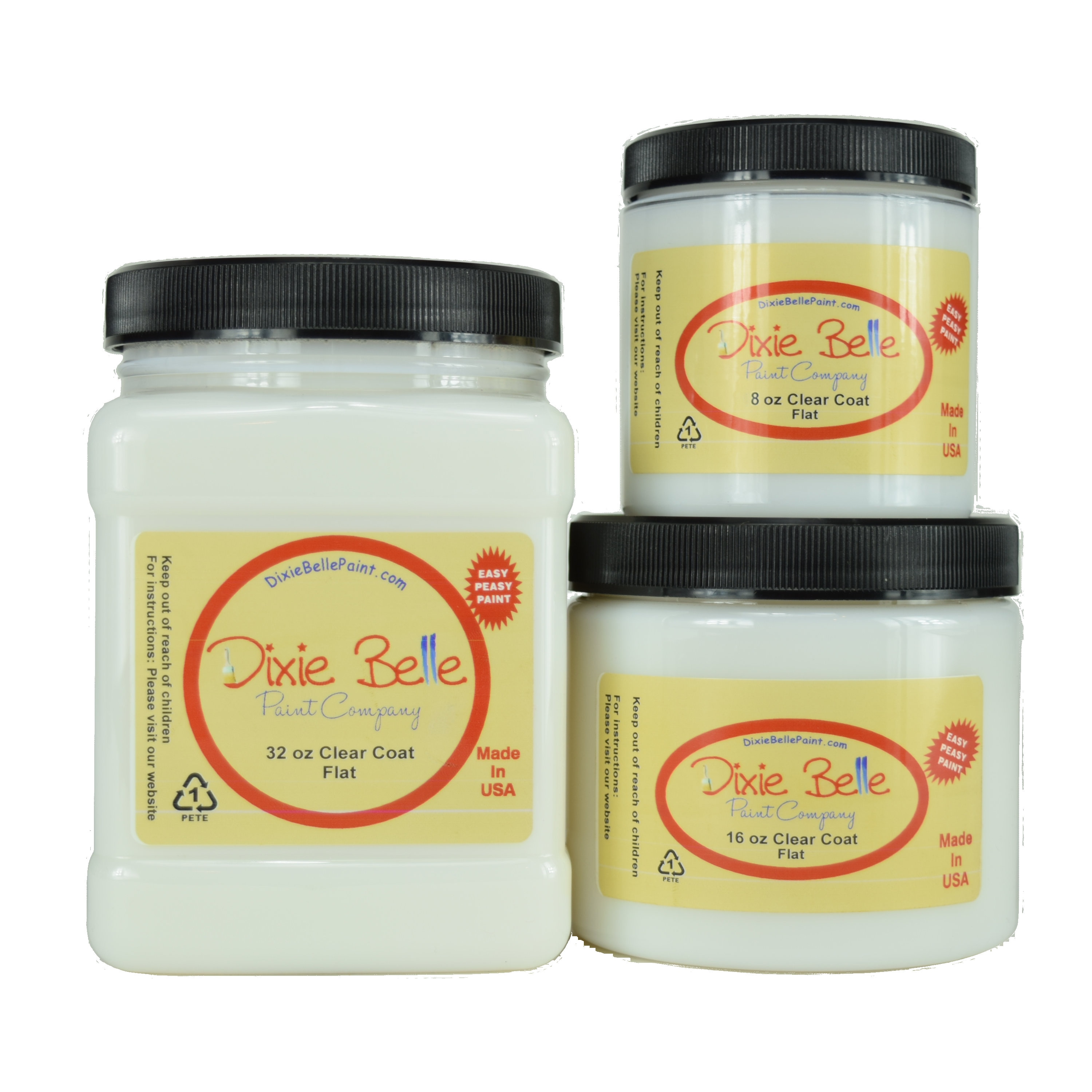 Dixie Belle Paint Clear Coat Finishes: Flat, Gloss, Satin for furnitu…