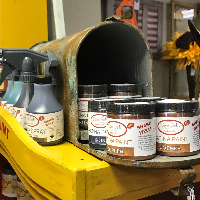 Patina Paint Starter Kit 3 Paints and 2 Sprays FREE SHIPPING Etsy