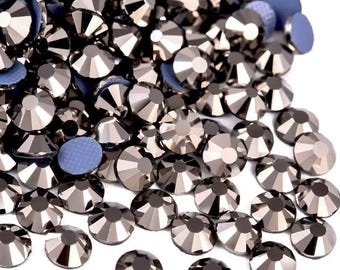 SS30  Hotfix Large Crystal Rhinestones "Hematite" | 288 pieces