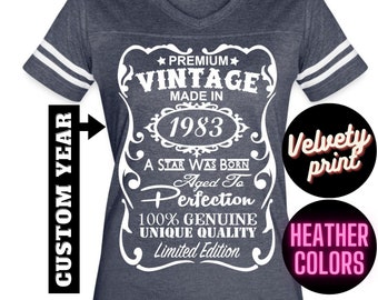 Presente de 40º aniversário para mulheres, camisa de 40º aniversário para ela, ideias de presentes de 40º aniversário para ela, melhores presentes personalizados exclusivos de 40º aniversário para mulheres