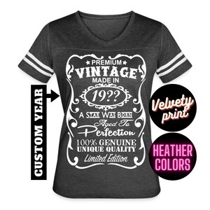 50th Birthday Gift for Women, 50th Birthday Shirt for Her, 50th Birthday Gift Ideas for Her, Best Custom Unique 50th Birthday Presents Woman Heather Black