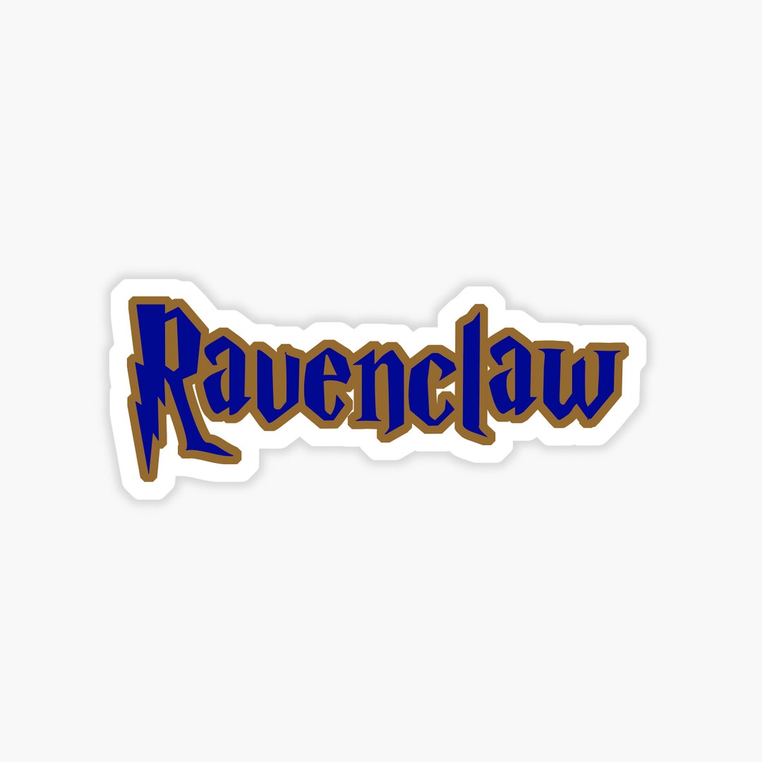 Ravenclaw Harry Potter House Sticker Etsy