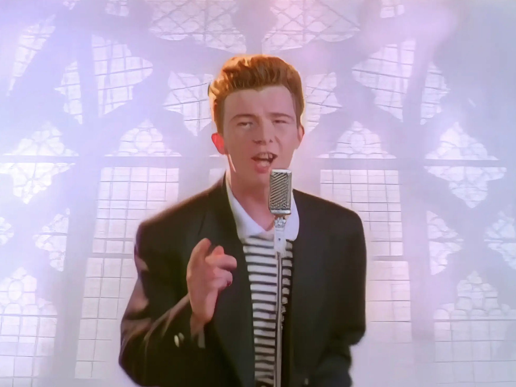 Rick Roll QR Code Sticker  Video Link 