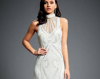 White Cocktail Dresses 1920s