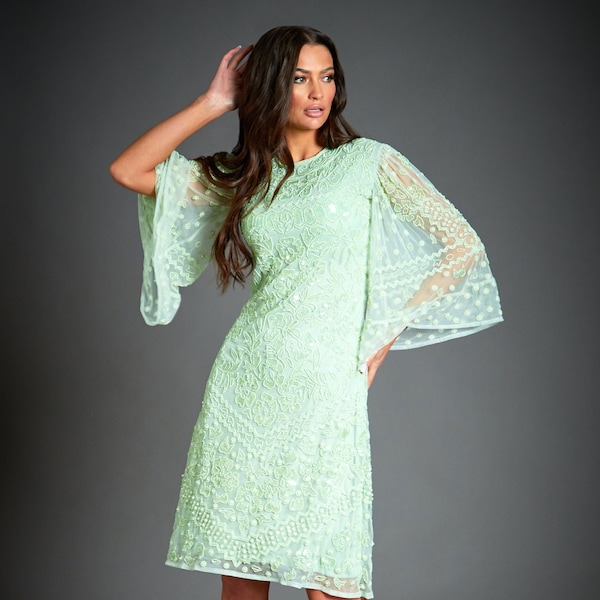 Mint Green Dress Etsy