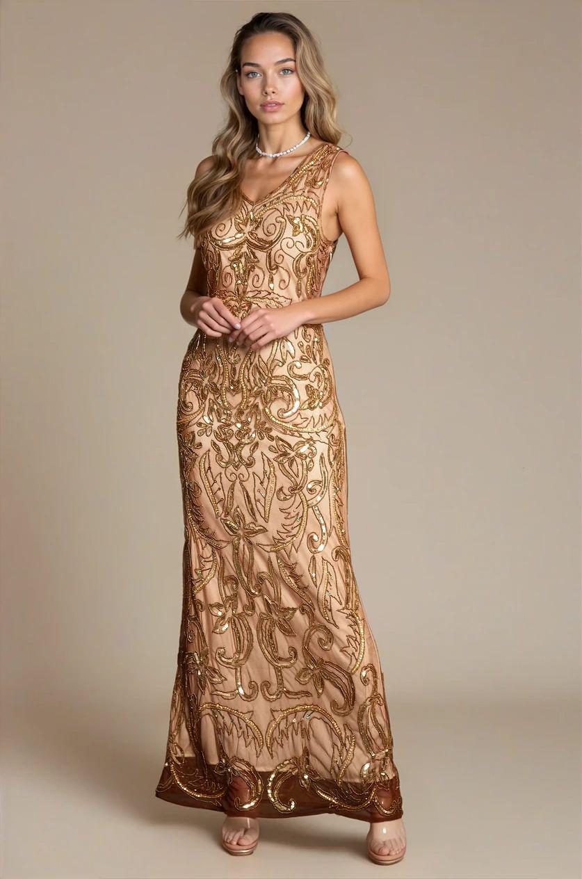 gold mini dress sparkly Free People Midnight Kiss Sequin Gold Mini Dress – Shol's boutique