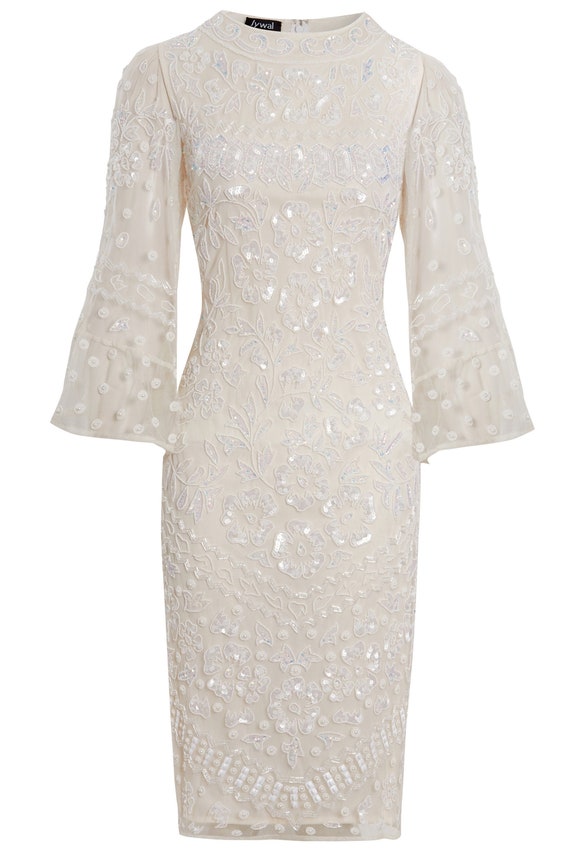Tamara Gatsby Inspired Dress 1920s Wedding Guest Dress off | Etsy