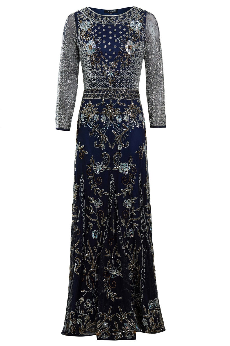 Prom Dress Beaded Indian