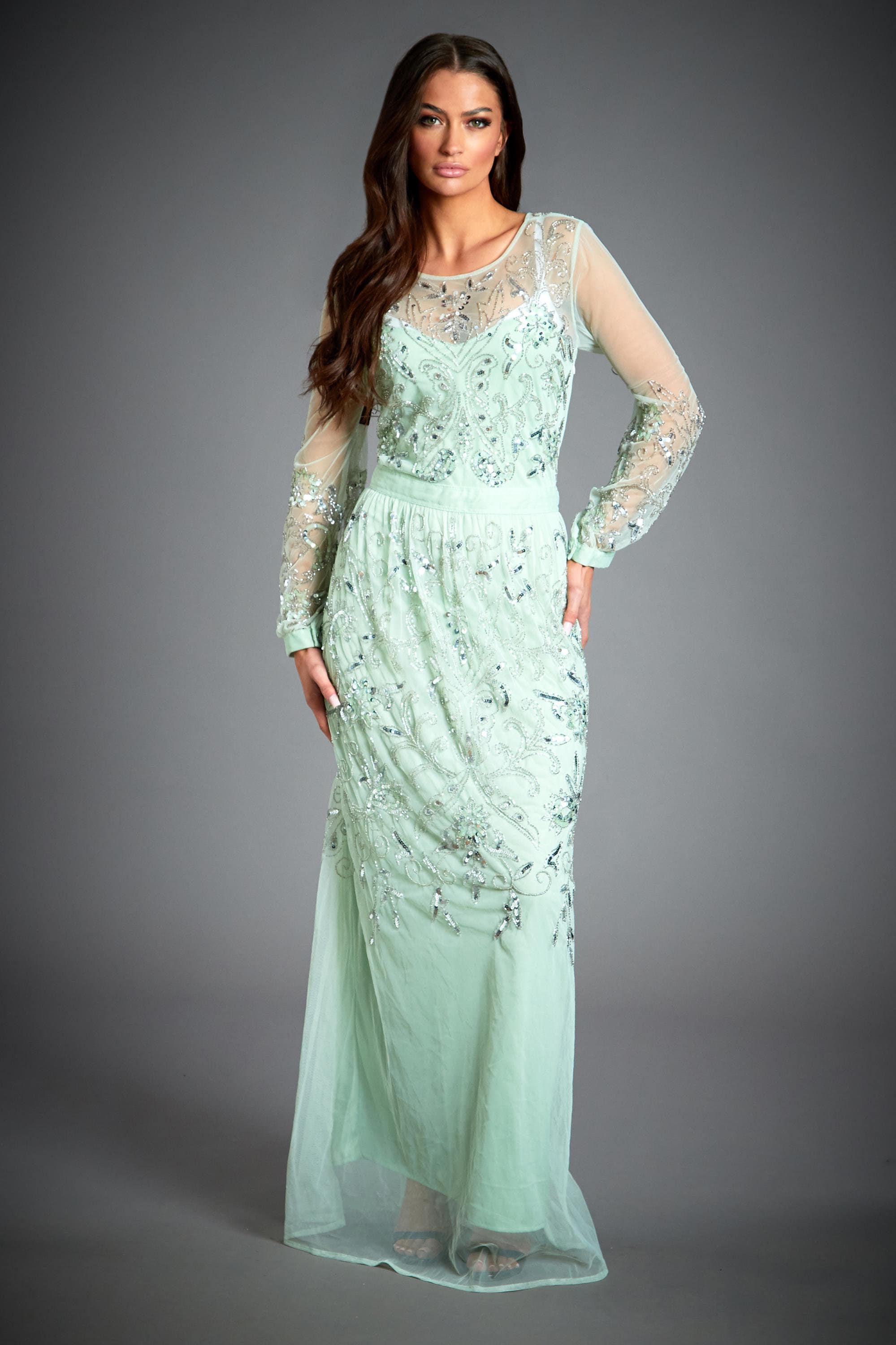 Sage Green Muslim Dress - Etsy Sage Green Muslim Dress - Etsy