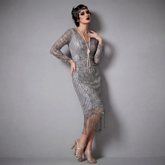 boho lace long sleeve wedding dress KissProm Flowy A-Line V-Neck Beach Gown with Split Front and Sweep Train, Diamond White / 6 priority-04-genevieve-ruffle-gown-graphite Not too low Revelry Blue Floral Dress Arm Length:37″