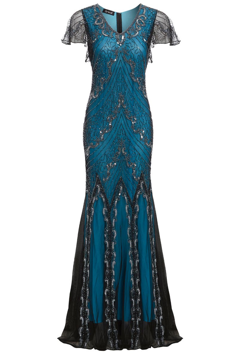 beaded flapper